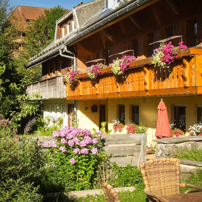 Gaestehaus vom Garten